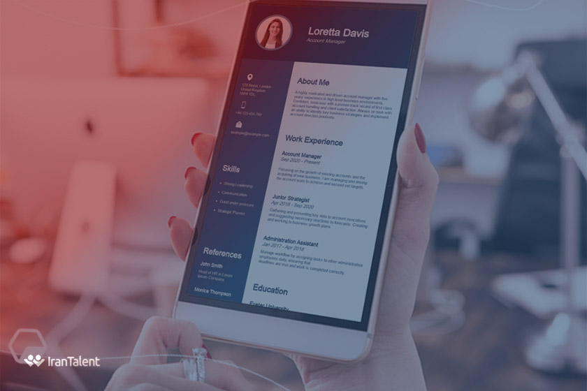 بهترین سایت رزومه ساز