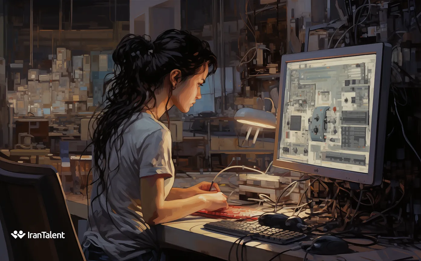 بررسی بازار کار مهندسی برق برای خانم ها