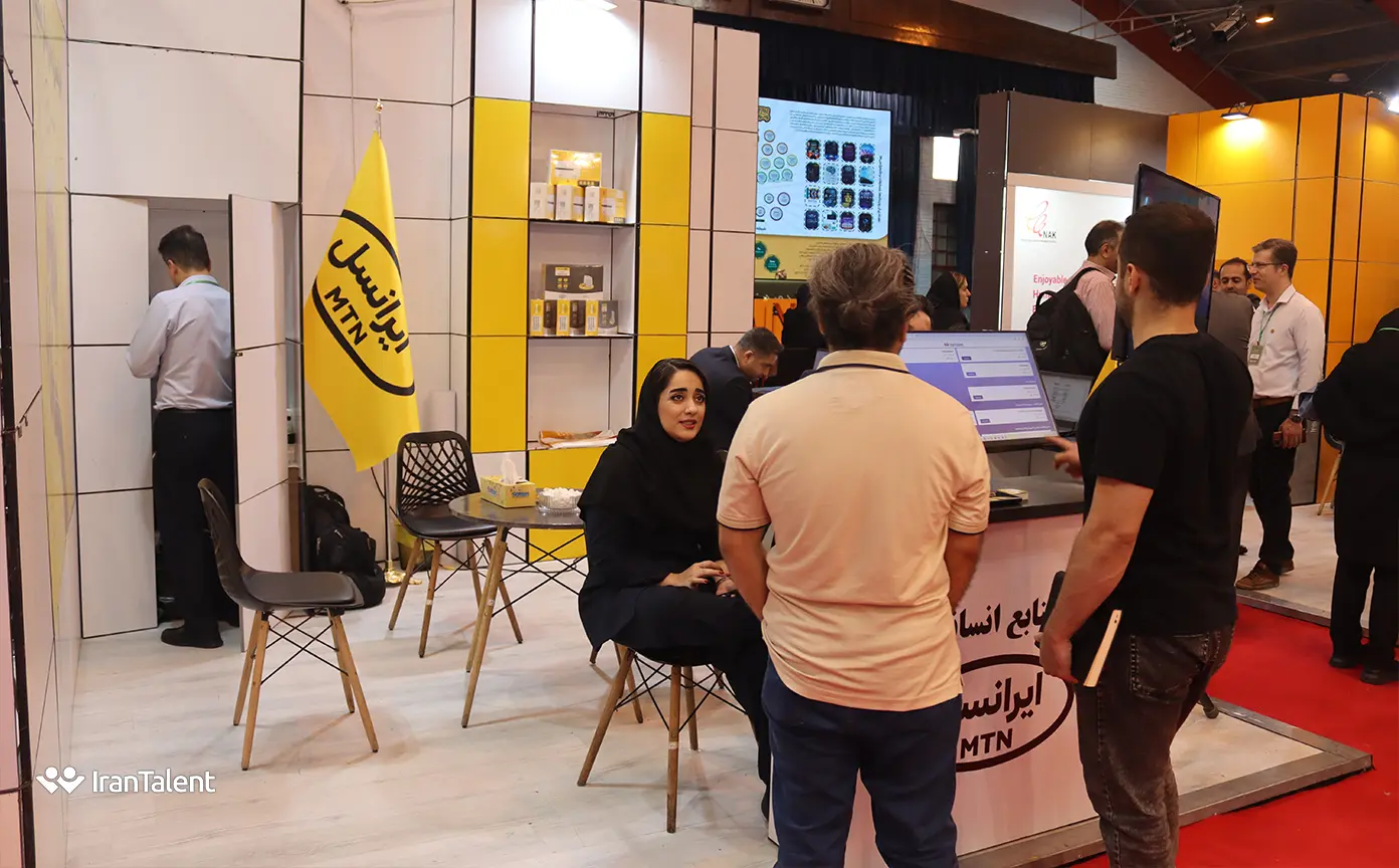 نمایشگاه کار شریف 1404- غرفه ایرانسل